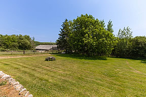Large enclosed dog proof garden